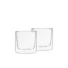 Súprava 2 ks pohárov s dvojitým sklom 250 ml  WEIS