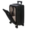 Kufor B|Y Ulisse Expandable Carry-on Trolley Black s predným vreckom  Bric`s