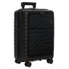 Kufor B|Y Ulisse Expandable Carry-on Trolley Black s predným vreckom  Bric`s