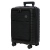 Kufor B|Y Ulisse Expandable Carry-on Trolley Black s predným vreckom  Bric`s