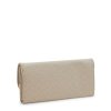 Peňaženka MONEY LAND Signature Beige Embossed  Kipling