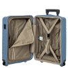 Kufor B|Y Ulisse Expandable Carry-on Trolley grey-blue s predným vreckom  Bric`s