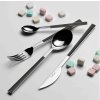 Súprava príborov Sushi Queen Ebony 24 ks  Pintinox