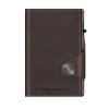 Peňaženka Click & Slide Nappa Brown/Silver  TruVirtu