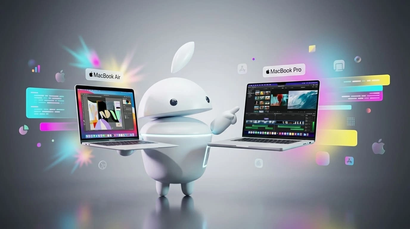 Ako vybrať renovovaný MacBook – Air vs Pro, M-chip guide 2026