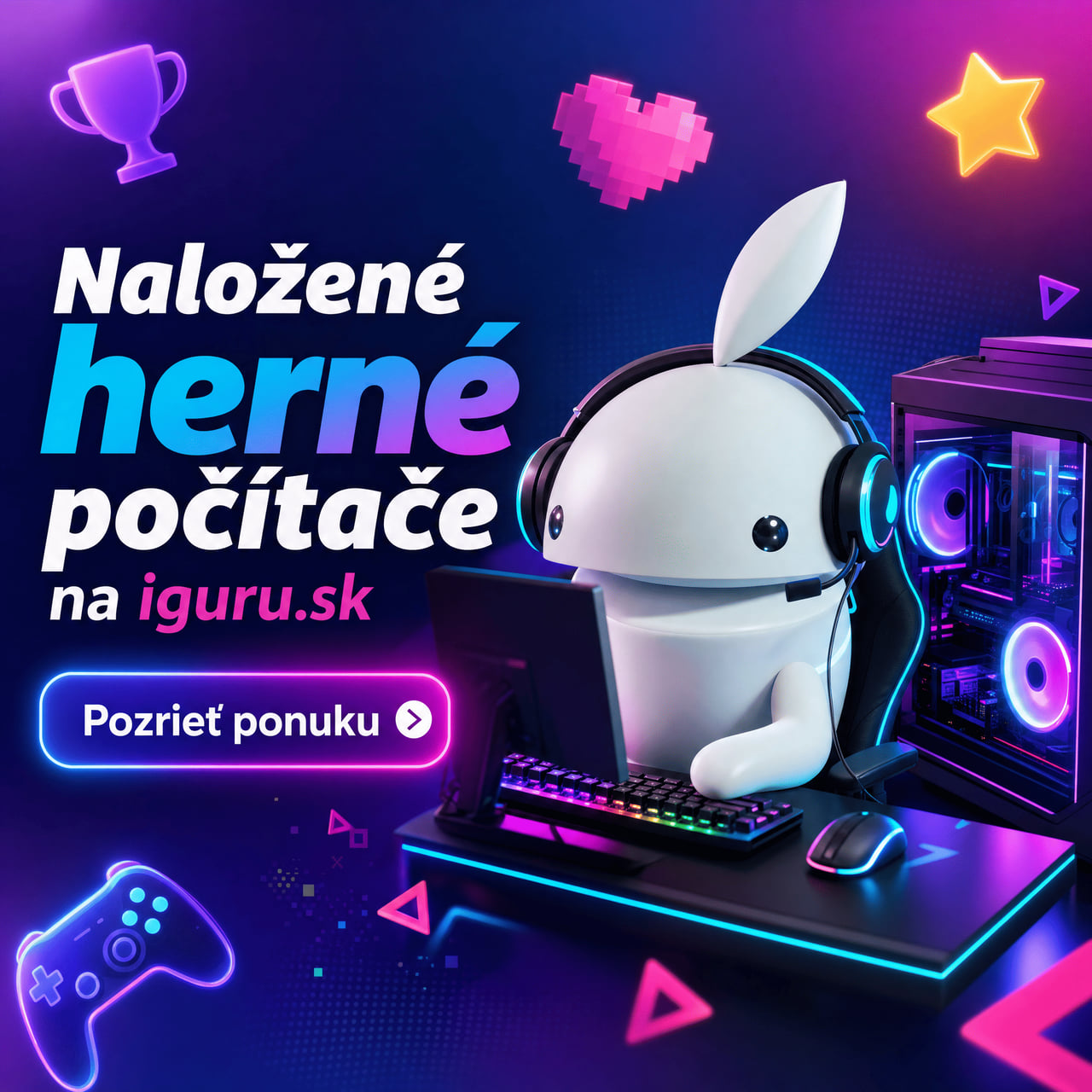 Herné počítače na iguru.sk