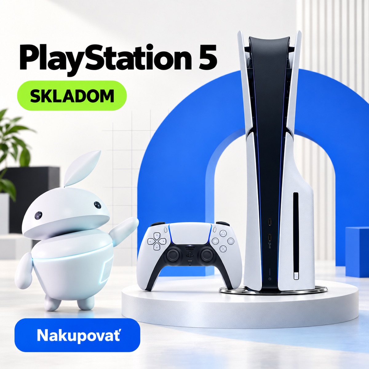 playstation 5 skladom