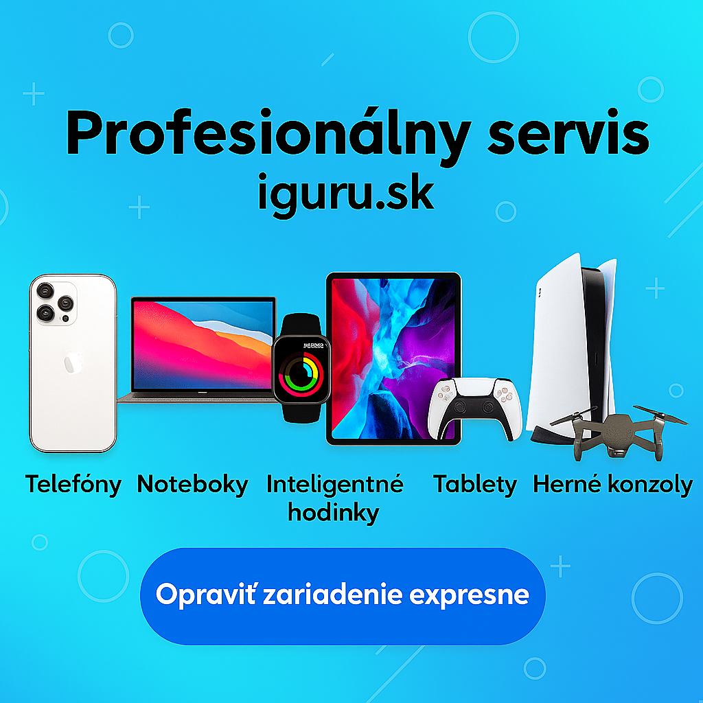 Servis elektroniky - mobilov, tabletov, macbookov, hodiniek a ďalších