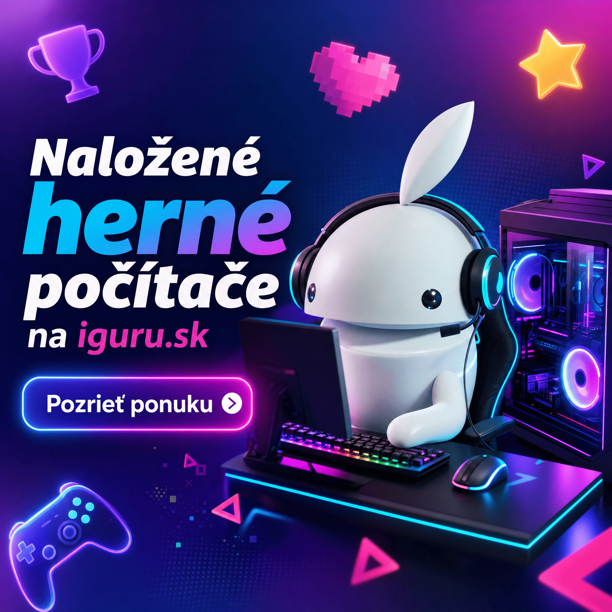 Herné počítače na iguru.sk