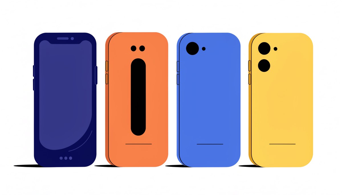 Repasované telefóny značiek Motorola, Honor, OnePlus a Huawei vedľa seba