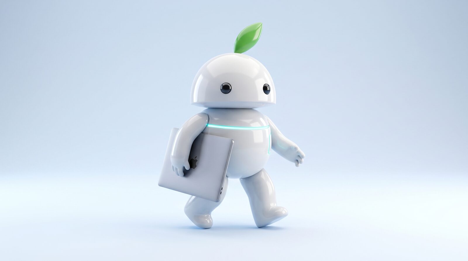 Maskot iguru.sk nesie MacBook – výkup MacBook Pro všetkých generácií