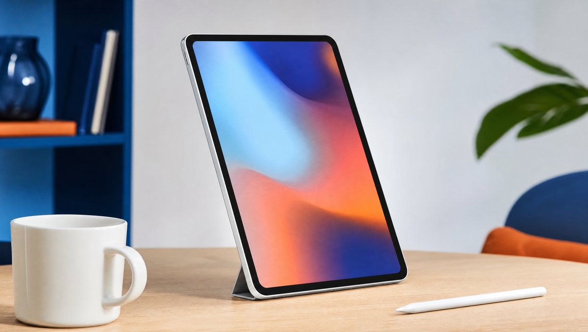 Repasovaný iPad Air 5 s čipom M1 na pracovnom stole