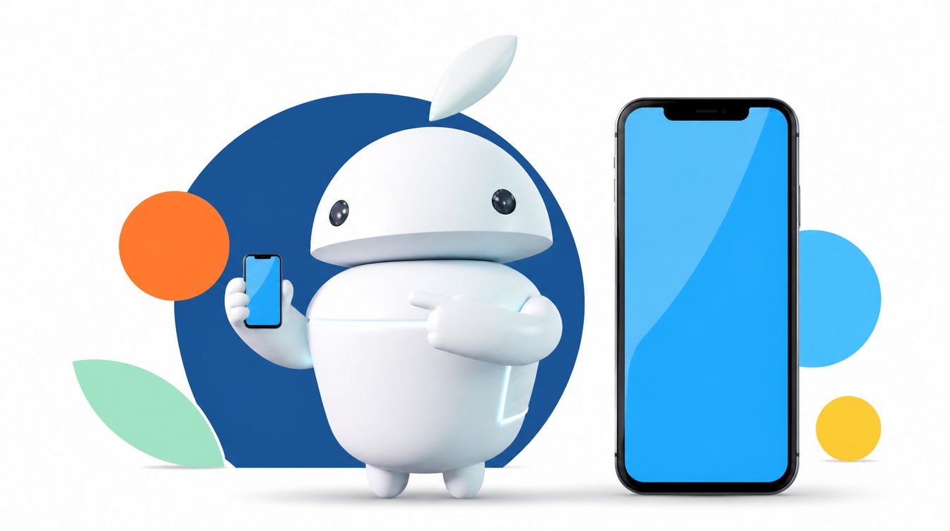 Maskot iguru.sk porovnáva malý iPhone 12 mini s väčším telefónom