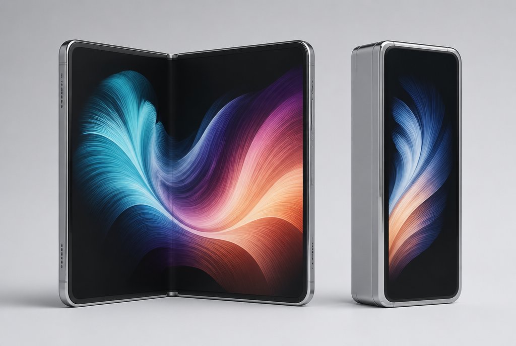 Skladací iPhone Ultra (Fold) - koncepčná vizualizácia knižkového dizajnu podľa únikov