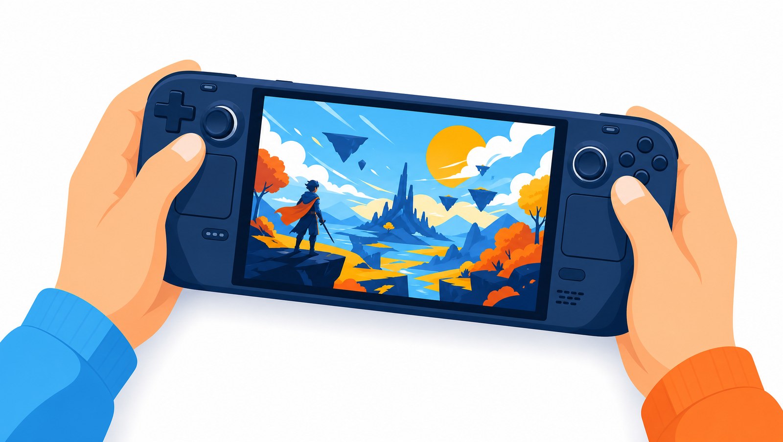 Renovovaný Steam Deck v rukách — oplatí sa kúpiť handheld herný PC v roku 2026