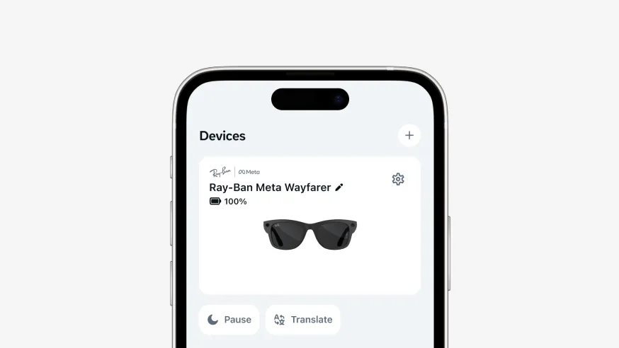 Meta AI a aplikácia – Ray‑Ban Meta Wayfarer Gen 2