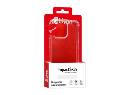 Ochranné puzdro Odolný priehľadný kryt iPhone 15 Pro Impactskin | iguru.sk