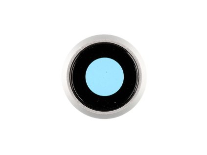 Apple iPhone 8 iPhone SE (2020) Camera lens Frame + Camera Lens White