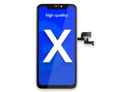 LCD Display + Touchscreen – High Quality Black – iPhone X