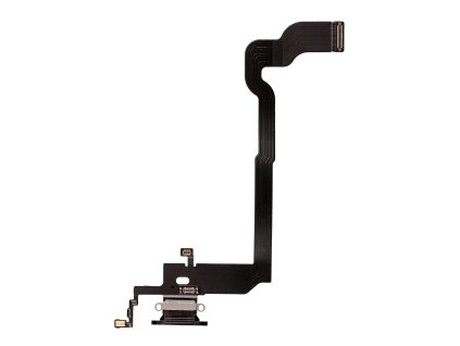 Charging Connector Flex Cable – black – iPhone X