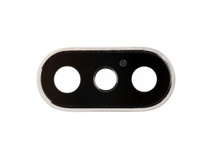 Camera Lens Frame – with Camera Lens White – iPhone X