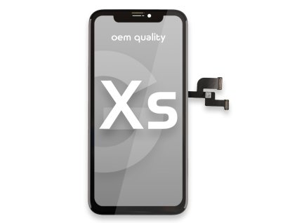 LCD Display + Touchscreen – OEM Quality Black Original Service Part – iPhone XS