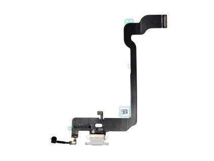 Charging Connector Flex Cable – white – iPhone XS Max