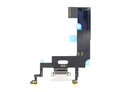 Charging Connector Flex Cable – white – iPhone XR
