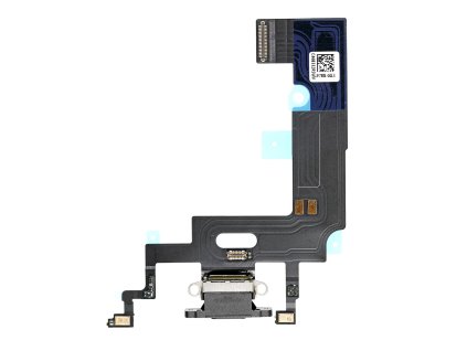Charging Connector Flex Cable – black – iPhone XR