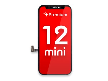 LCD Display + Touchscreen – premium quality black – iPhone 12 Mini