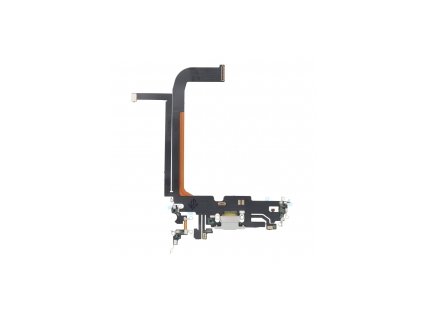 Charging Connector Flex Cable – Silver – iPhone 13 Pro Max