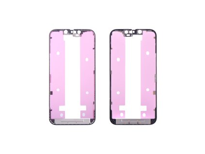 iPhone15 LCDFrameRepartFrontBezelwithGlueBlack iguru.sk