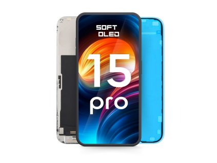 iPhone15Pro LCDDisplayTouchscreenRepartSoftOLED120Hz iguru.sk
