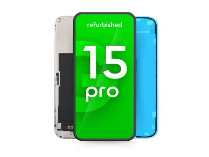 iPhone15Pro LCDDisplayTouchscreenRefurbishedQualityBlack iguru.sk