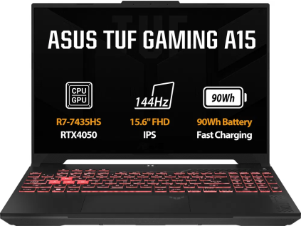 asus tuf a15 ryzen7 rtx 4050