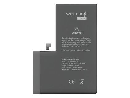 16865 6 baterie iphone 15 pro max podpora konfigurace