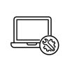 Kompletné čistenie interiéru od prachu – Notebook