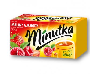 10117 minutka caj 20 x2 g maliny a jahoda