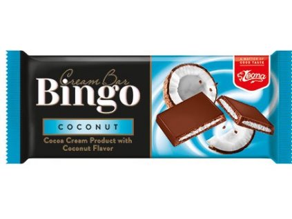 10375 leona bingo mlecna cokolada 90g s kokosovou naplni