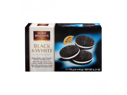 12511 feiny biscuits susenky black white 176g