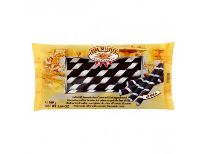 13495 feiny biscuits plnene trubicky zebra 160g