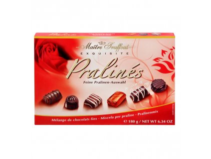 14908 maitre truffout mix pralinek red 180g