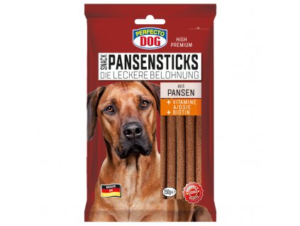 15574 perfecto dog tycky s hovezim bachorem 150g