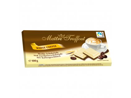 16834 maitre truffout cokolada s prichuti kavy a bile cokolady 100g