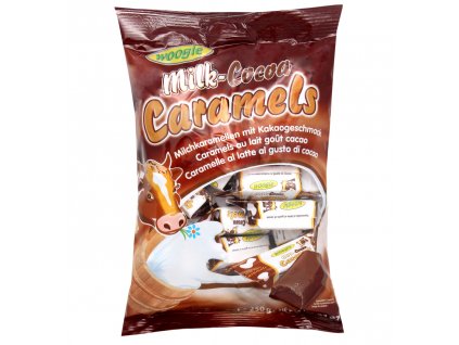 17476 woogie mlecne karamely s kakaovou prichuti 250g