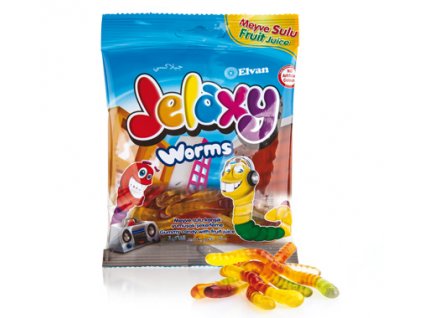 2131 elvan jelaxy worms zizalky 80 g