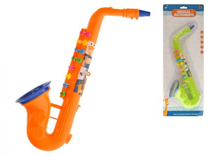 Saxofon 37cm různé barvy