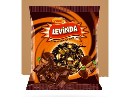 Levinda Žvýkací bonbony plněné hořkou čokoládou 1 kg