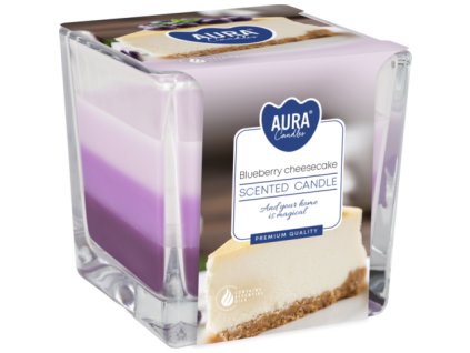 aura svicka pruhovana boruvkovy kolac 170g