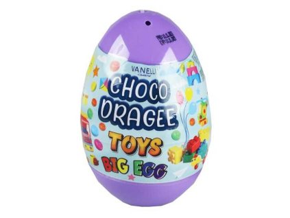 vanelli choco dragee toy egg 15 gr 1 piece for kids vanelli 3671 18 B